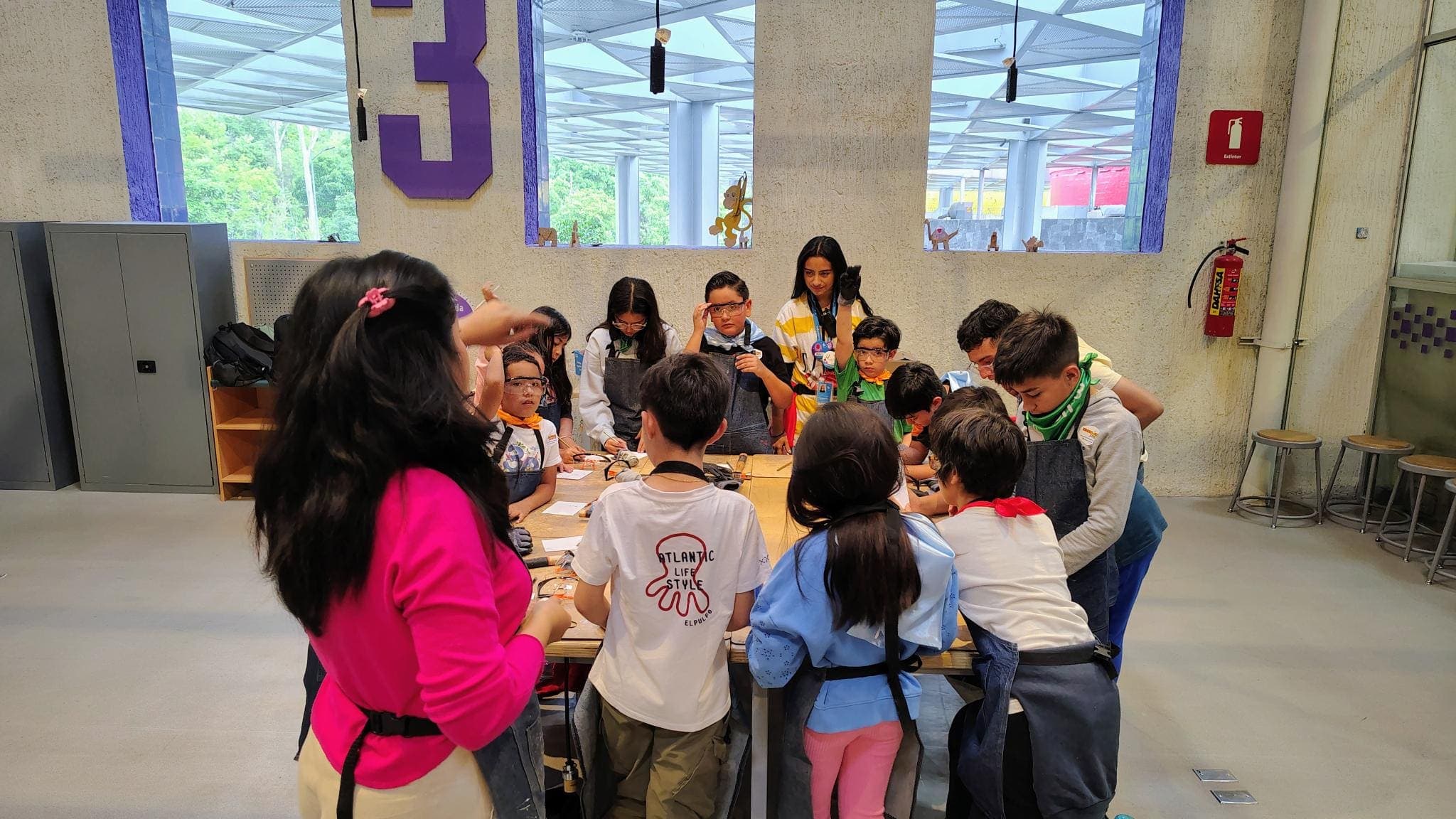 Niños en acción